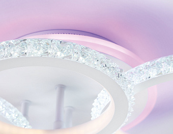 Люстра потолочная Ambrella ACRYLICA Original FA9524 92Вт 4 лампочек LED