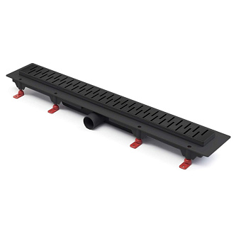 Душевой лоток Paini CH850MC 93х85см горизонтальный сток с решёткой и опорами