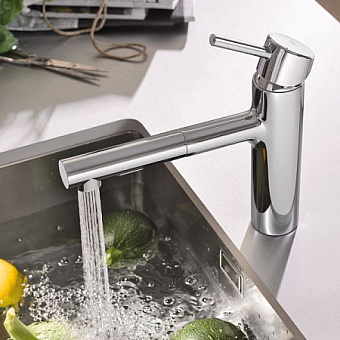 Смеситель для кухни GROHE Concetto 30273001 поворотный излив хром
