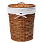 Корзина для белья WASSERKRAFT LEINE WB-350-L плетёная 52л