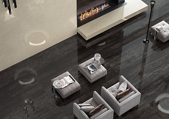 Лаппатированный керамогранит Atlas Concord Италия Marvel Edge A7F0 White Lap. 2PZ 75х150см 2,25кв.м.