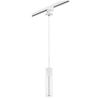 Трековый светильник Lightstar Cilino L1T756016 40Вт GU10 прозрачный для однофазного трека