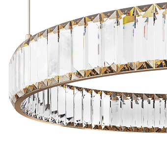 Светильник подвесной Loft It Crystal ring 10135/1000 Gold 73Вт LED
