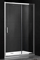 Душевая дверь Gemy Victoria S30191A 190х120см стекло прозрачное
