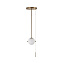 Светильник подвесной Loft It Signal 10029PS Gold 40Вт G9