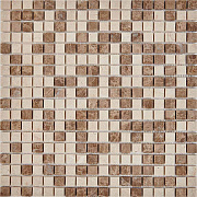 Мозаика PIXEL Каменная PIX275 Emperador Light/Crema Nova мрамор 30,5х30,5см 0,93кв.м.