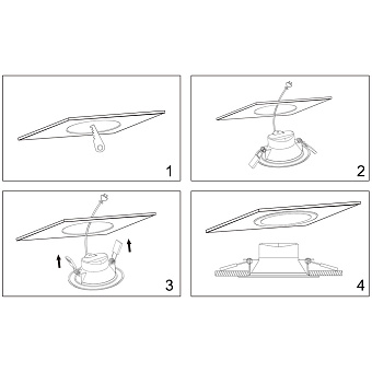 Светильник точечный встраиваемый Maytoni Stockton DL015-6-L7W 7Вт LED