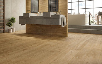 Неполированный керамогранит Atlas Concord Италия Heartwood AL68 Malt 150х18,5см 1,11кв.м.
