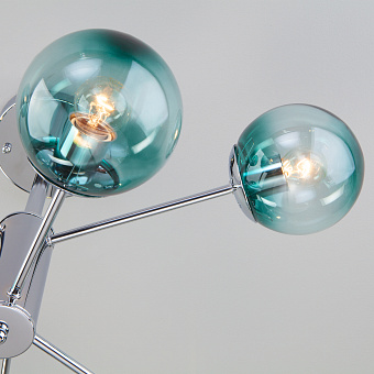 Люстра потолочная Eurosvet Ascot 30166/6 хром 60Вт 6 лампочек E27