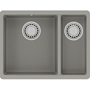 Мойка кухонная LEMARK SINARA 550.2-U 9910081 42х55см грей