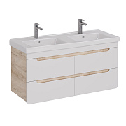 Тумба под раковину подвесная LEMARK Olivia LM08OL125T 45х120х54см