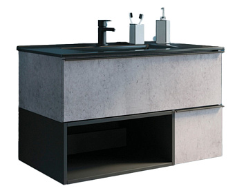 Тумба под раковину подвесная Comforty Франкфурт 00-00006503CF 47,5х90х56см