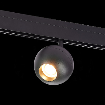 Магнитный трековый светильник ST Luce BOLE ST354.436.12 12Вт LED чёрный