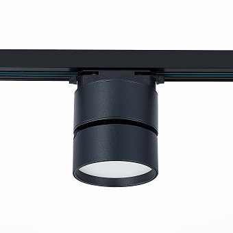 Трековый светильник ST Luce ST651 ST651.436.09 9Вт LED чёрный для однофазного трека