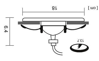 Светильник точечный встраиваемый Arte Lamp APUS A6664PL-1BK 33Вт G9