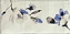 Декор MAINZU Esenzia PT02550 Fabola Blu Mix 15х30см 1кв.м.