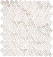 Керамическая мозаика FAP CERAMICHE Roma Diamond fNJB Calacatta Round Gres Mos. 32,5х29,5см 0,575кв.м.