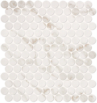 Керамическая мозаика FAP CERAMICHE Roma Diamond fNJB Calacatta Round Gres Mos. 32,5х29,5см 0,575кв.м.