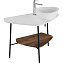Столешница VITRA PLURAL 62581 Керамика 62х194см матовый белый