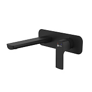Смеситель для раковины LEMARK Ursus LM7226BL чёрный