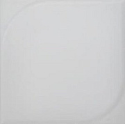 Настенная плитка WOW Essential 105130 Leaf L White Matt 25х25см 0,748кв.м. матовая