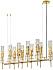 Люстра подвесная CRYSTAL LUX PRIMAVERA PRIMAVERA SP10 GOLD 600Вт 10 лампочек E14