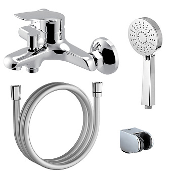 Смеситель для ванны Azario TAVIRA AZ-WKE238040C хром