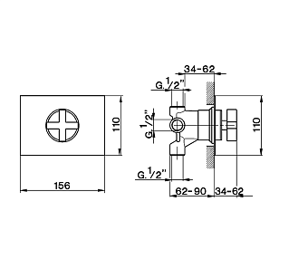 Переключатель потоков Cisal BA00027021