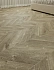 Виниловый ламинат Alpine Floor Дуб Натуральный Отбеленный Chevron ECO 18-3 600х127х5мм 43 класс 1,68кв.м
