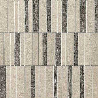 Керамическая мозаика FAP CERAMICHE Meltin fKSO Tratto Cemento Mosaico 30,5х30,5см 0,56кв.м.