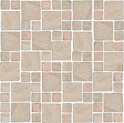 Декор KERAMA MARAZZI Риальто Антика MBD008 4 мозаичный бежевый матовый 30х30см 0,63кв.м.