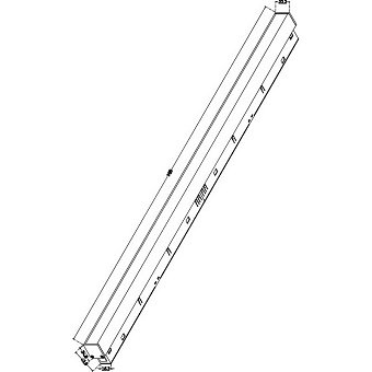 Магнитный трековый светильник Maytoni Basis TR030-4-24W3K-WW-DS-B 24Вт LED чёрный