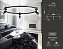 Люстра подвесная Ambrella COMFORT LineTech FL5293 54Вт 4 лампочек LED