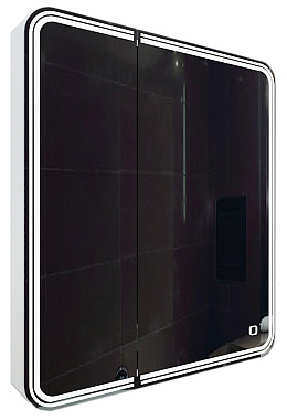 Шкаф зеркальный Azario Adriana CS00069511 10х70х80см с подсветкой