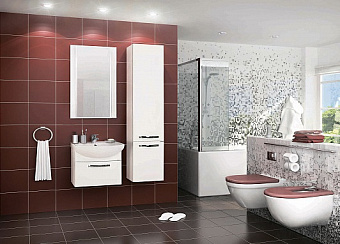 Раковина встраиваемая сверху Акватон Смайл 1WH207782 65х44,5см