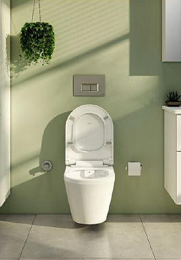 Панель смыва VITRA Loop R 740-0680 хром