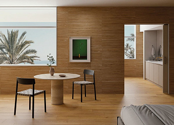 Матовый керамогранит PERONDA CERAMICAS Verbier 32893 Honey Decor SP.xR 33,3х100см 1,665кв.м.