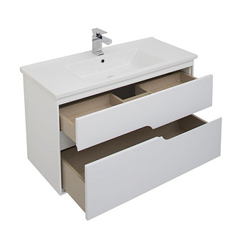 Тумба с раковиной AQUANET Модена 212664 45х99,5х57,9см