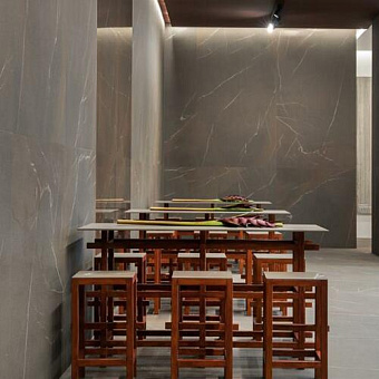 Матовый керамогранит LAMINAM In Side LAMF011070_IT Terra di Saturnia Fiammato 300х120см 3,6кв.м.