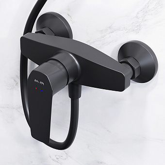 Набор смесителей AM-PM Gem F42890A24 чёрный