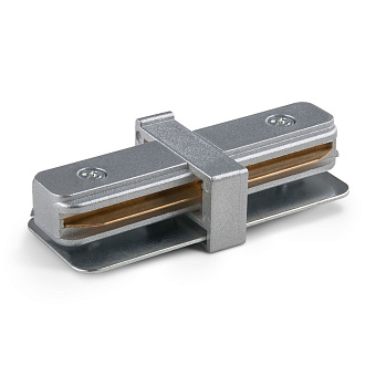 Коннектор Elektrostandard a050063 TRC-1-1-I-CH серебряный для однофазного трека