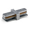 Коннектор Elektrostandard a050063 TRC-1-1-I-CH серебряный для однофазного трека