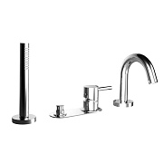 Смеситель для ванны Bongio T Mix 32531CR0DPR хром