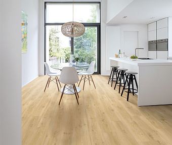 Виниловый ламинат Quick-Step БЕЖЕВЫЙ ДУБ BACP40018 1251х187х4,5мм 33 класс 2,11кв.м