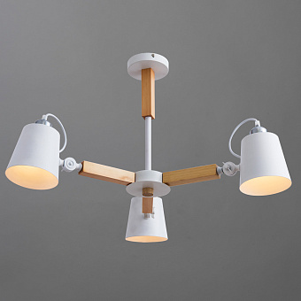 Люстра потолочная Arte Lamp OSCAR A7141PL-3WH 40Вт 3 лампочек E27