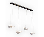 Люстра подвесная KINK Light Нубе 08043-4AS,33 48Вт 4 лампочек LED