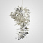 Светильник подвесной ImperiumLOFT Garland 74622-22 60Вт E27