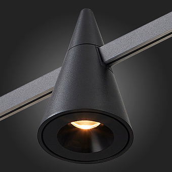 Магнитный трековый светильник ST Luce FARM ST813.406.05 5Вт LED чёрный