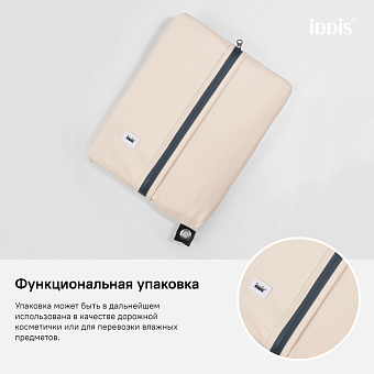 Шторка для ванной IDDIS Basic B68P218i11 180х180см розовый