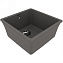 Мойка кухонная LEMARK SINARA 400-U 9910065 42х40см серый шелк